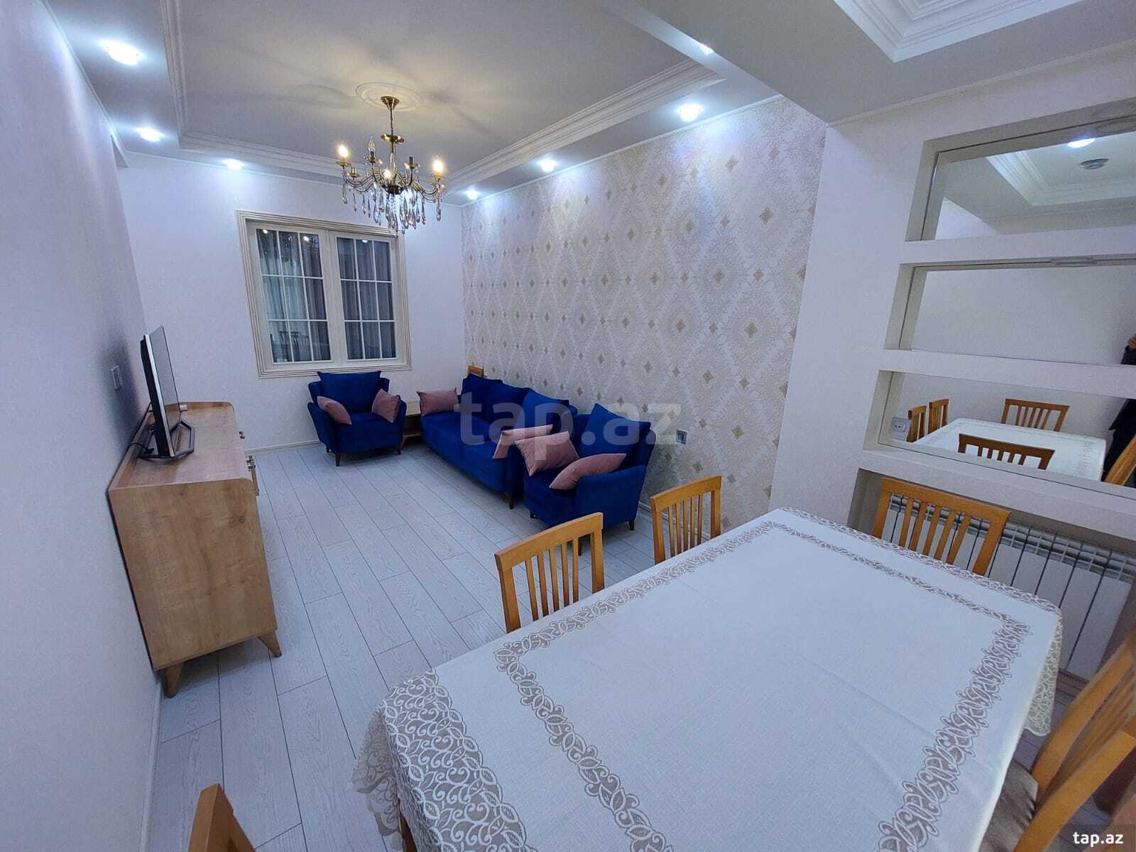 3-otaqlı yeni tikili kirayə verilir, Qarabağ küç., 90 m² (2)