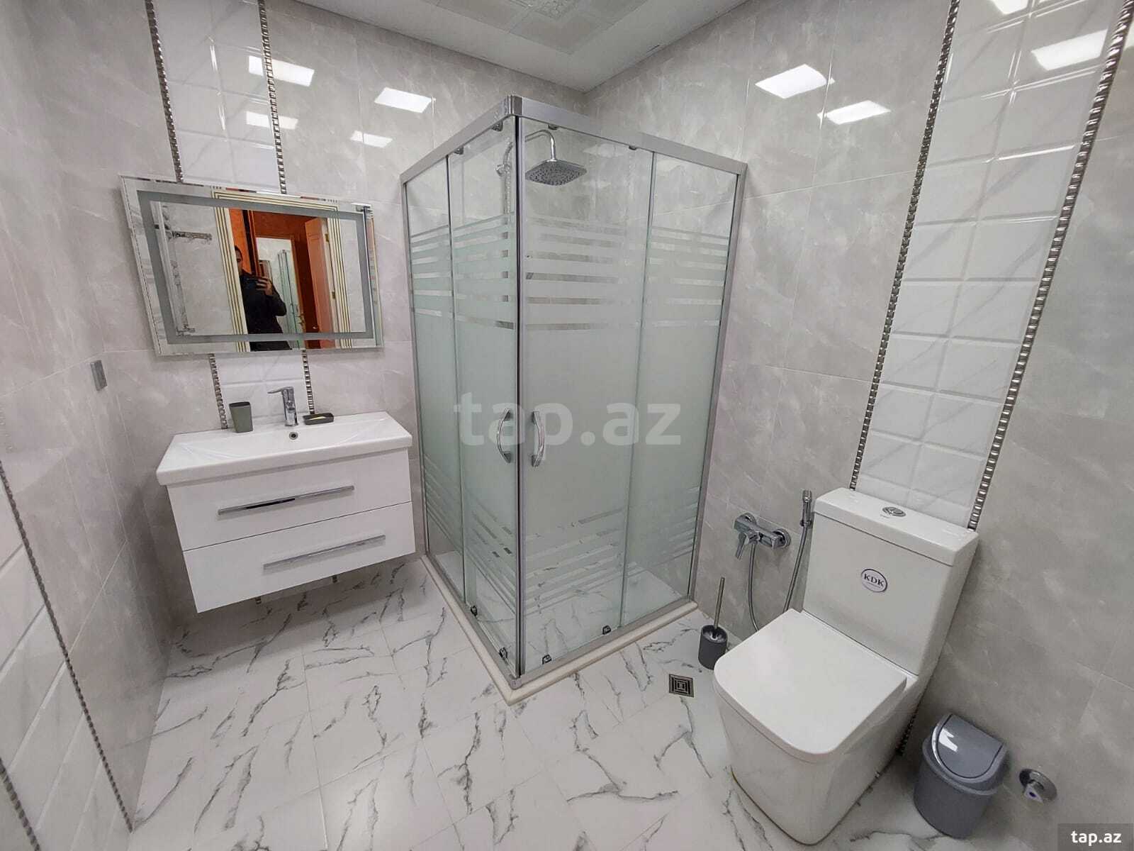 3-otaqlı yeni tikili kirayə verilir, Qarabağ küç., 90 m² (14)