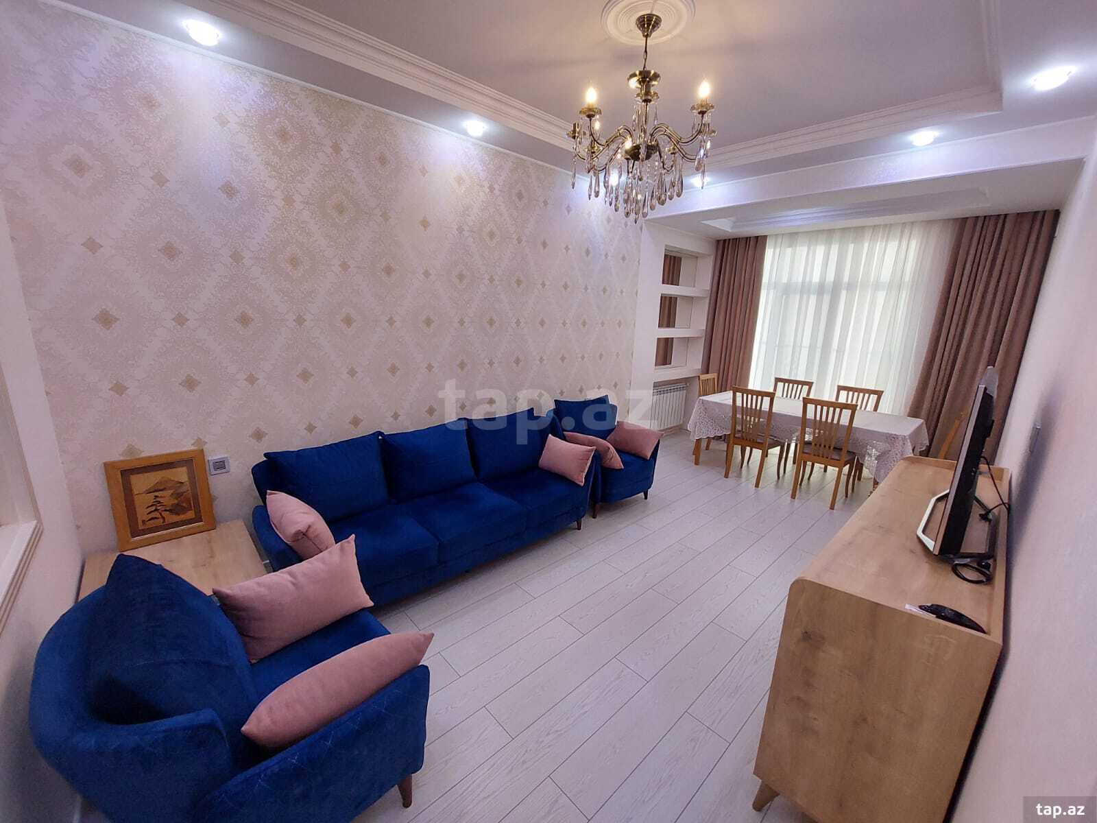 3-otaqlı yeni tikili kirayə verilir, Qarabağ küç., 90 m² (4)