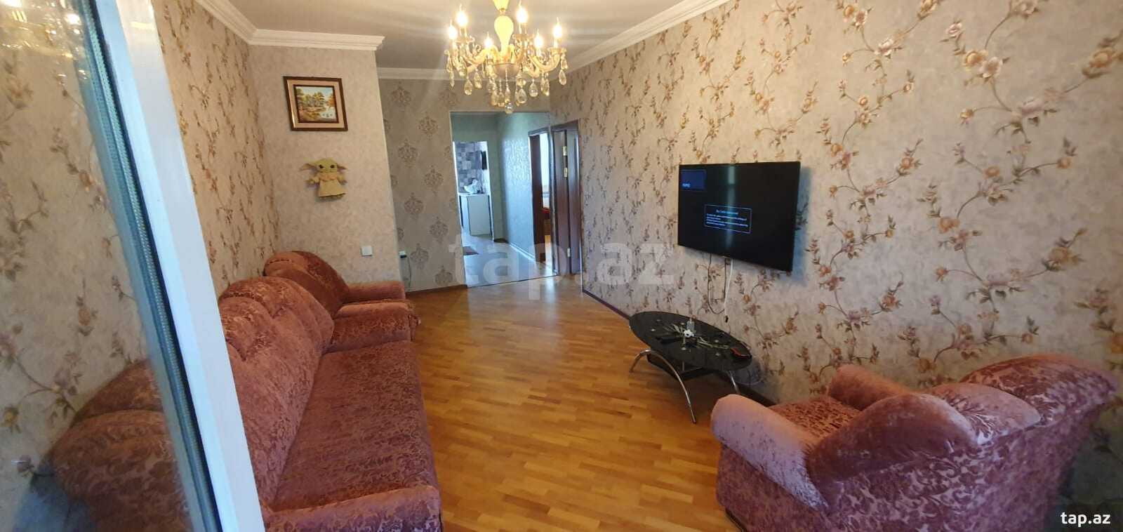 4-otaqlı mənzil, Bakıxanov qəs., 91 m² (10)