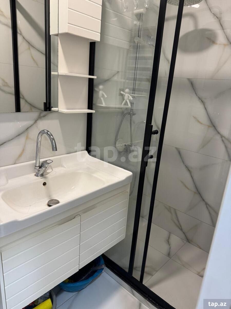 2-otaqlı yeni tikili kirayə verilir, Ə.Cəmil küç, 60 m² (13)