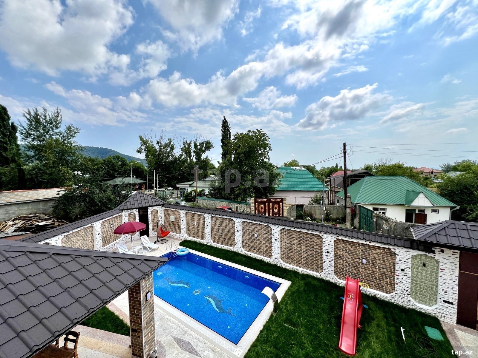 Villa kirayə verilir, Qəbələ ş. (29)