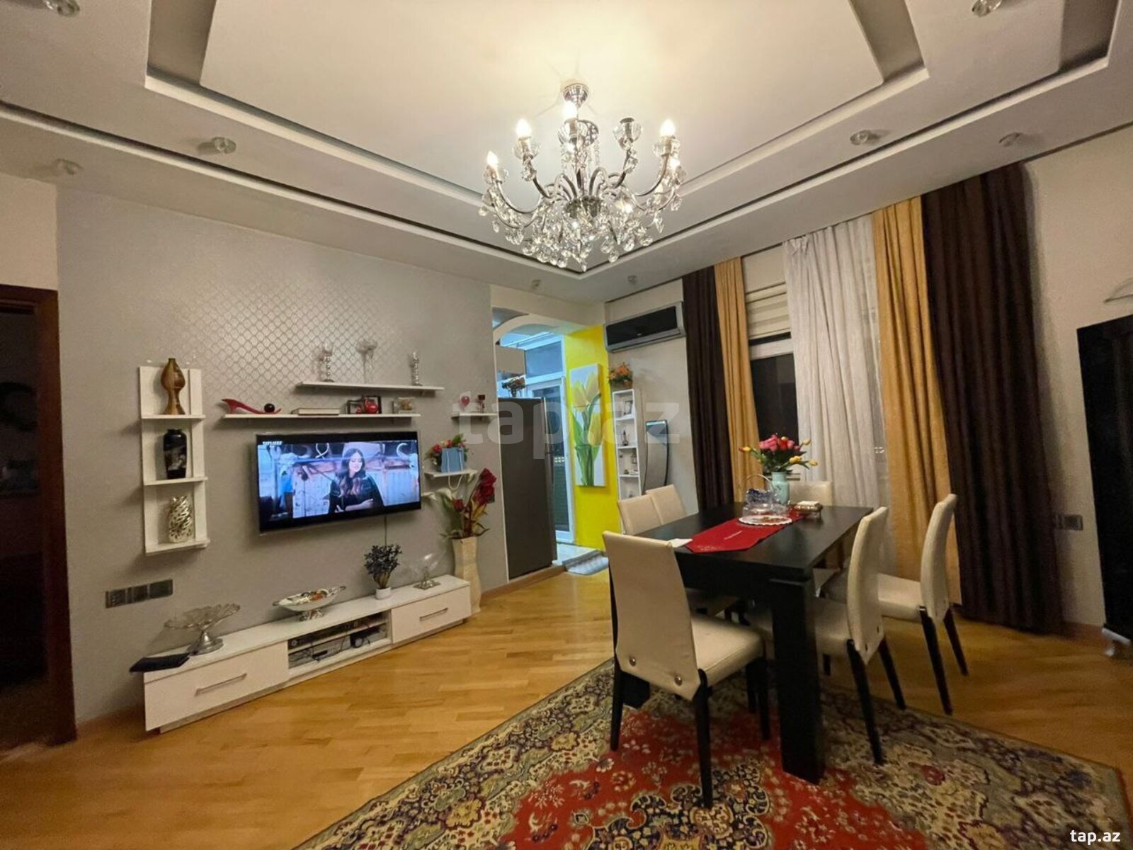 3-otaqlı yeni tikili kirayə verilir, N.Nərimanov m., 72 m² (2)