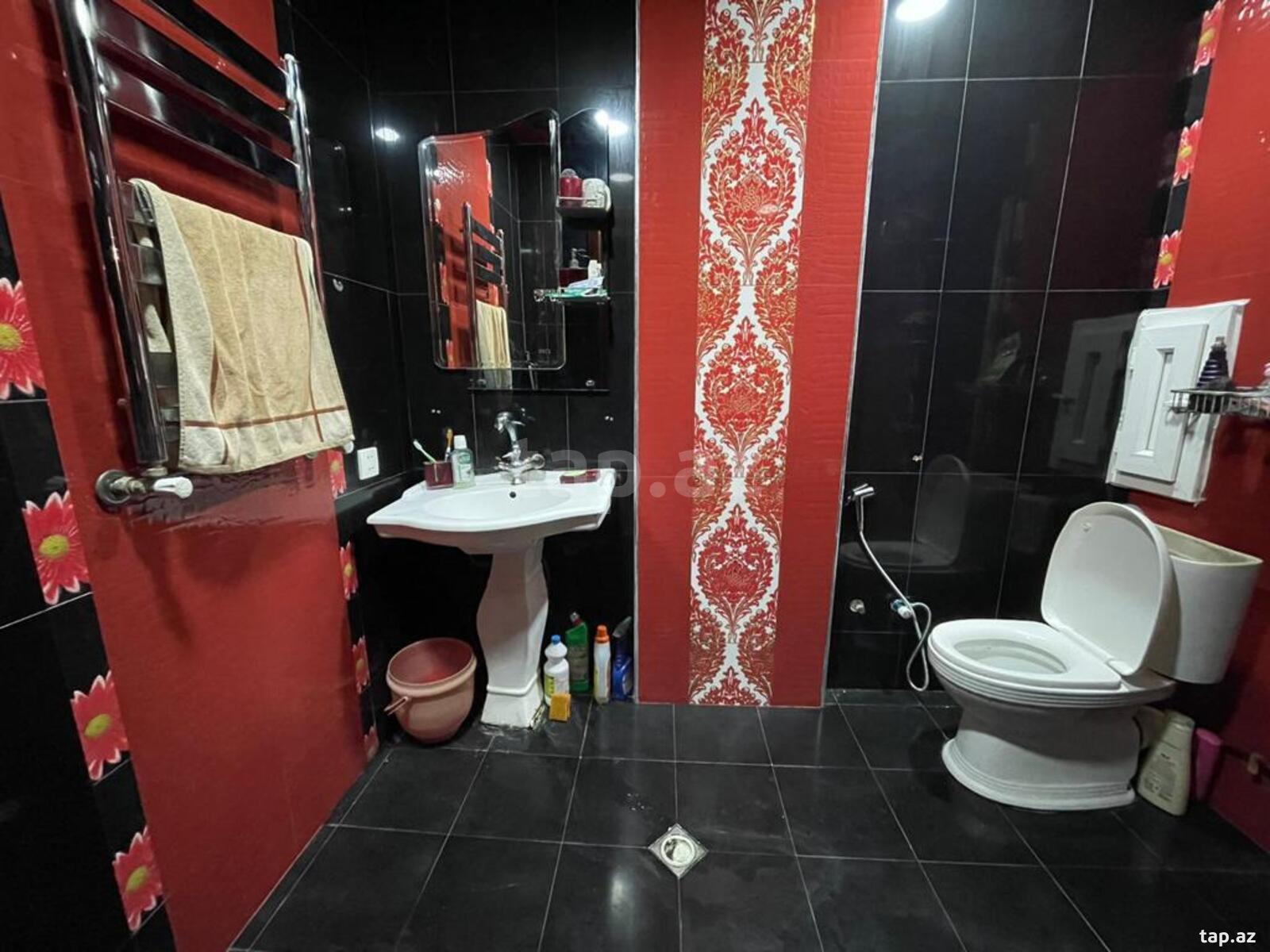 3-otaqlı yeni tikili kirayə verilir, N.Nərimanov m., 72 m² (7)