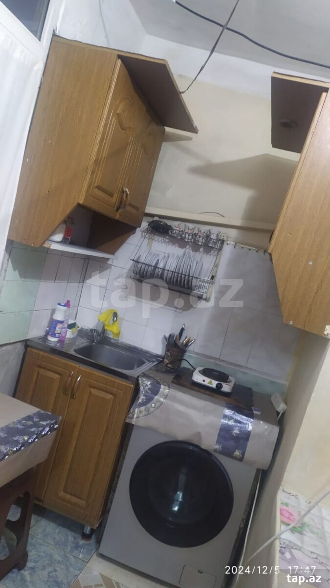 1-otaqlı mənzil kirayə verilir, Sumqayıt ş., 20 m² (5)