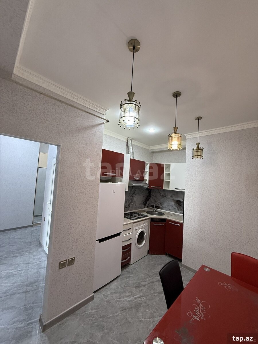 2-otaqlı yeni tikili kirayə verilir, Qara Qarayev m., 65 m² (10)