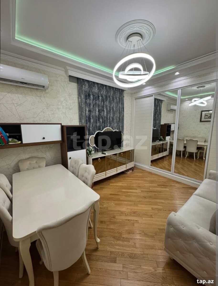3-otaqlı mənzil kirayə verilir, Hüseyn Cavid Pr., 50 m²