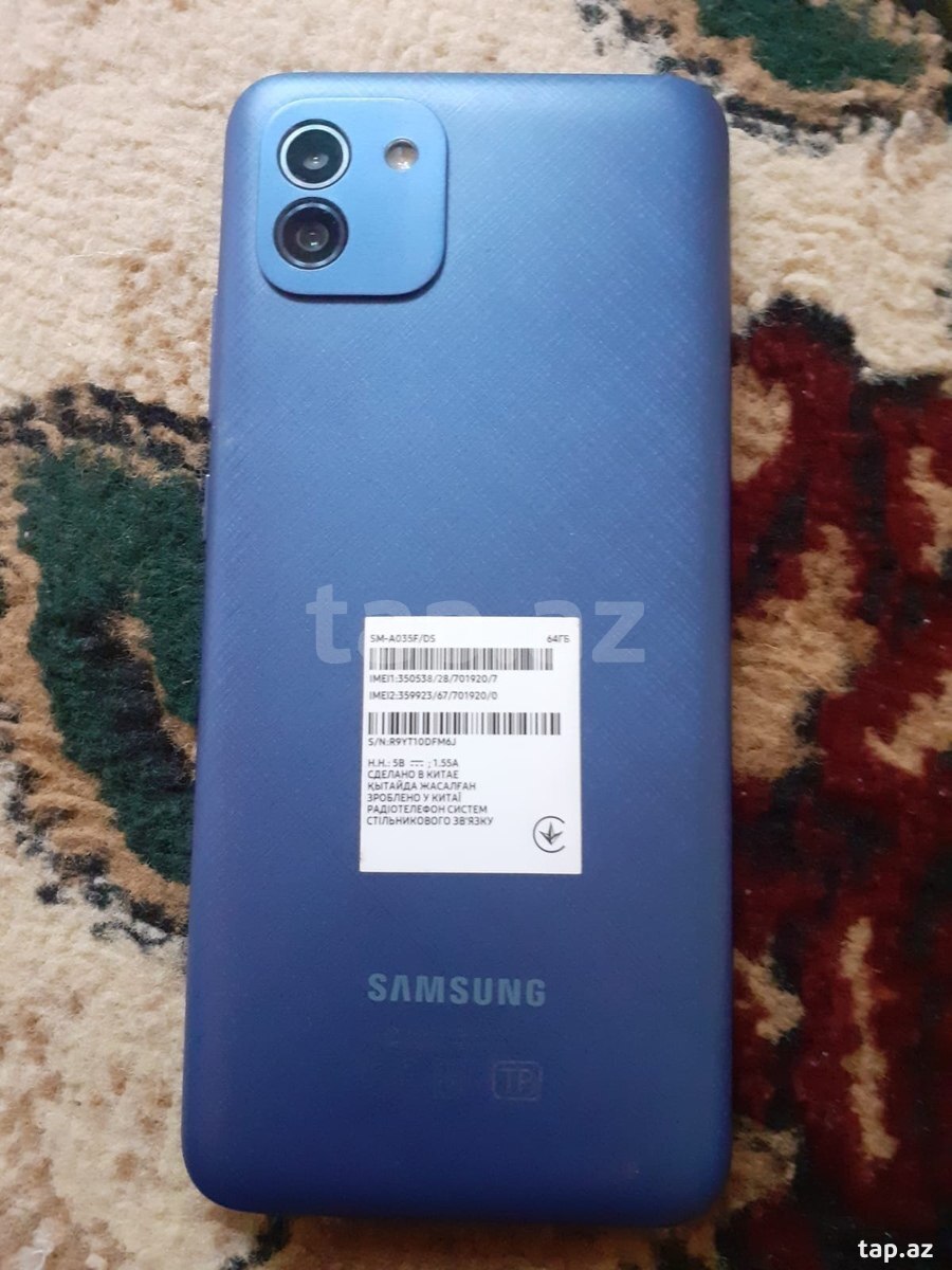 Samsung Galaxy A03 Blue 64GB/4GB (2)