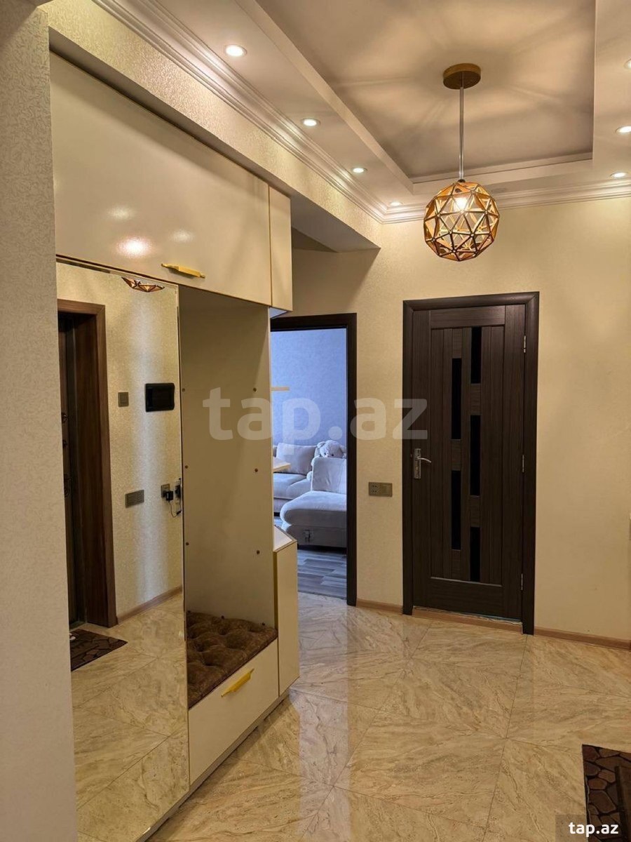 2-otaqlı yeni tikili kirayə verilir, Əhmədli qəs., 90 m² (13)