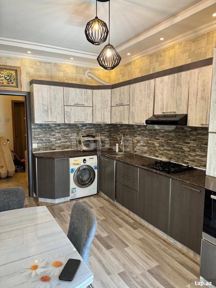 2-otaqlı yeni tikili kirayə verilir, Əhmədli qəs., 90 m² (16)