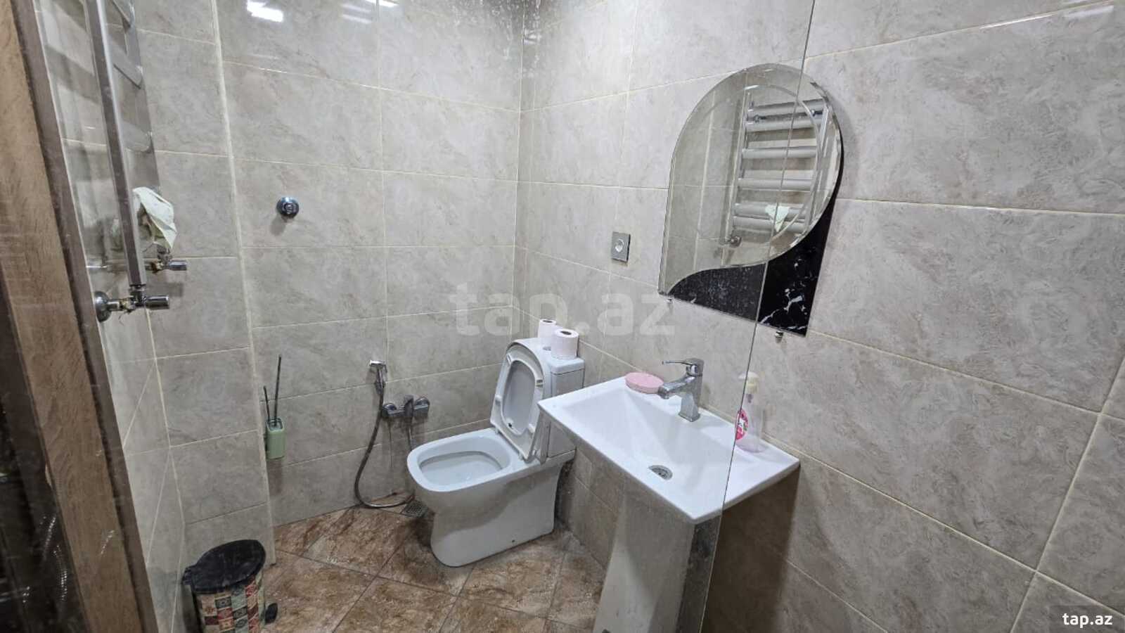 3-otaqlı mənzil kirayə verilir, Aşıq Molla Cümə küç., 80 m² (12)