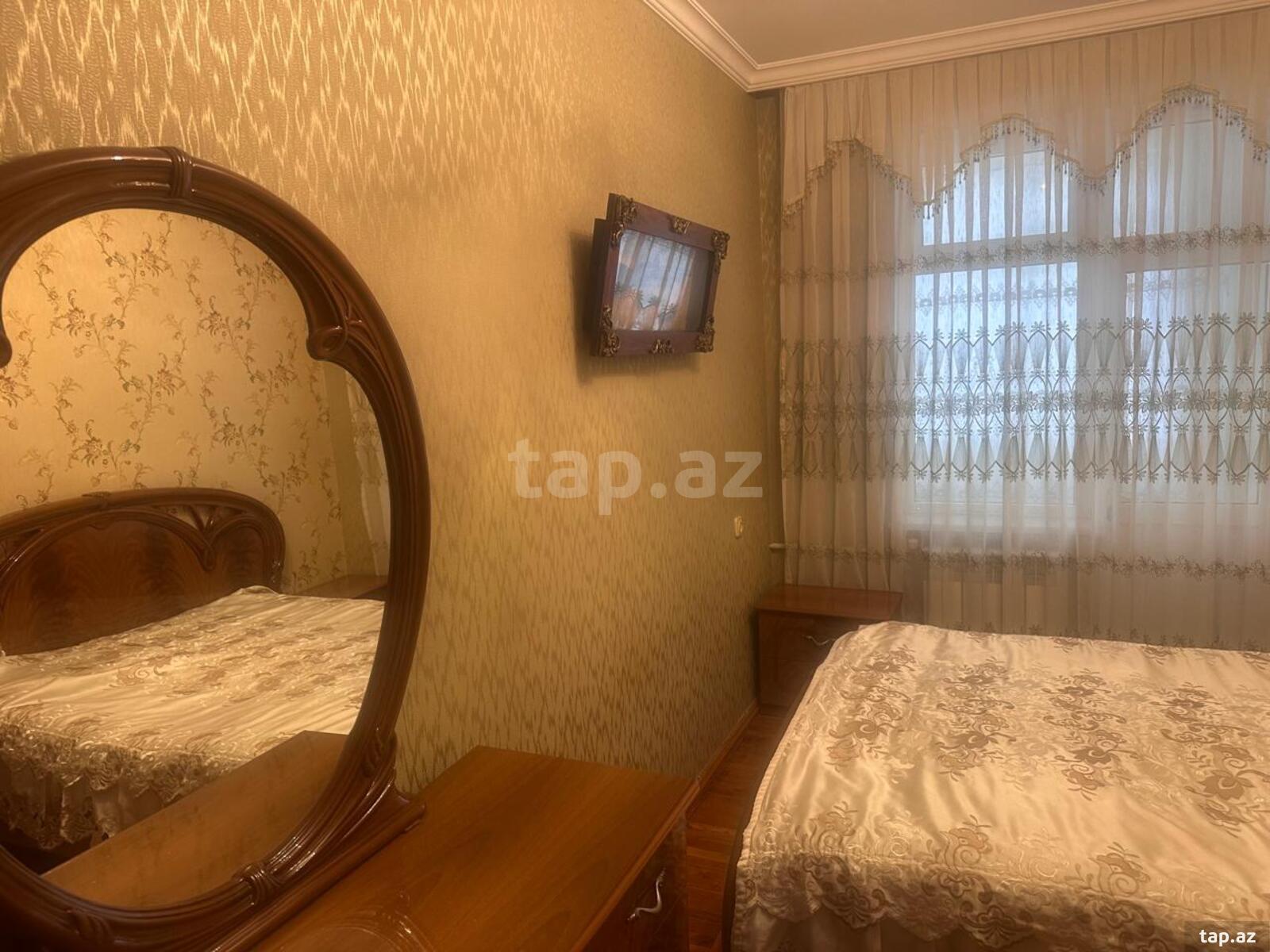 3-otaqlı mənzil kirayə verilir, X. Dostluğu m., 80 m² (3)