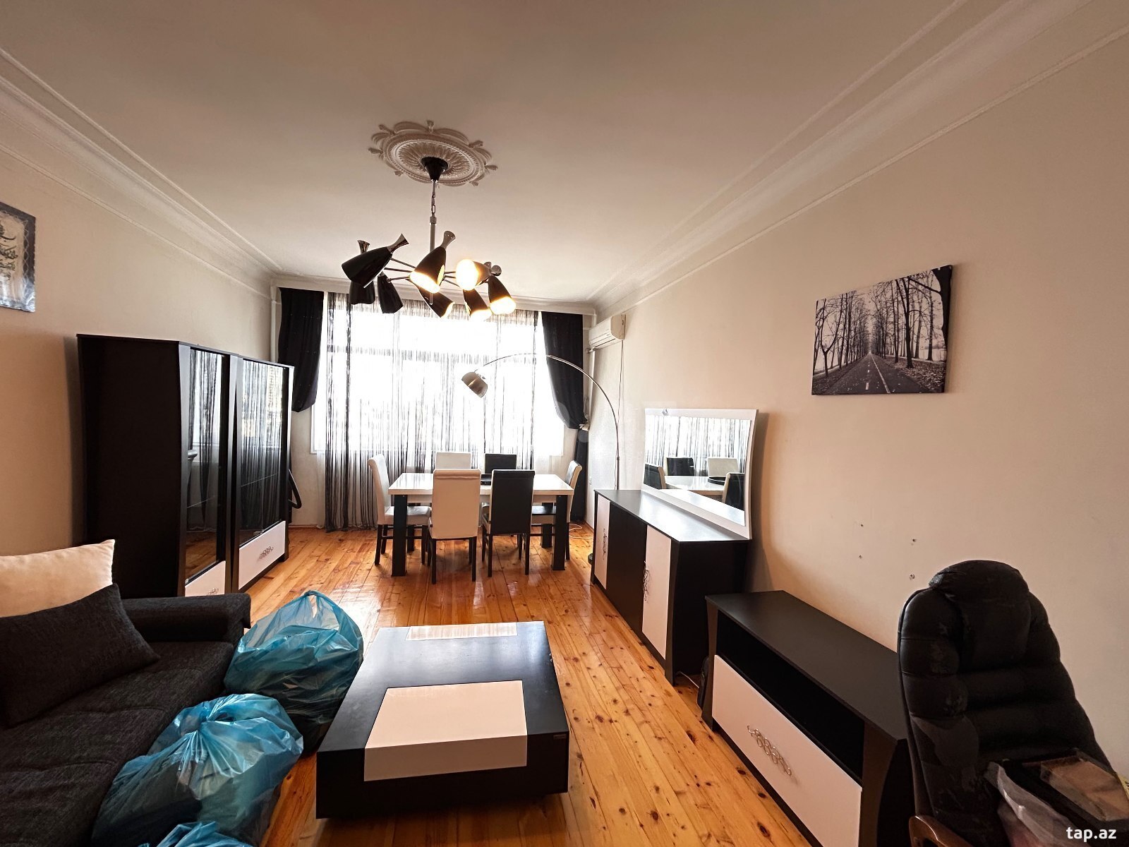 3-otaqlı yeni tikili, Xalqlar Dostluğu m., 93 m² (5)