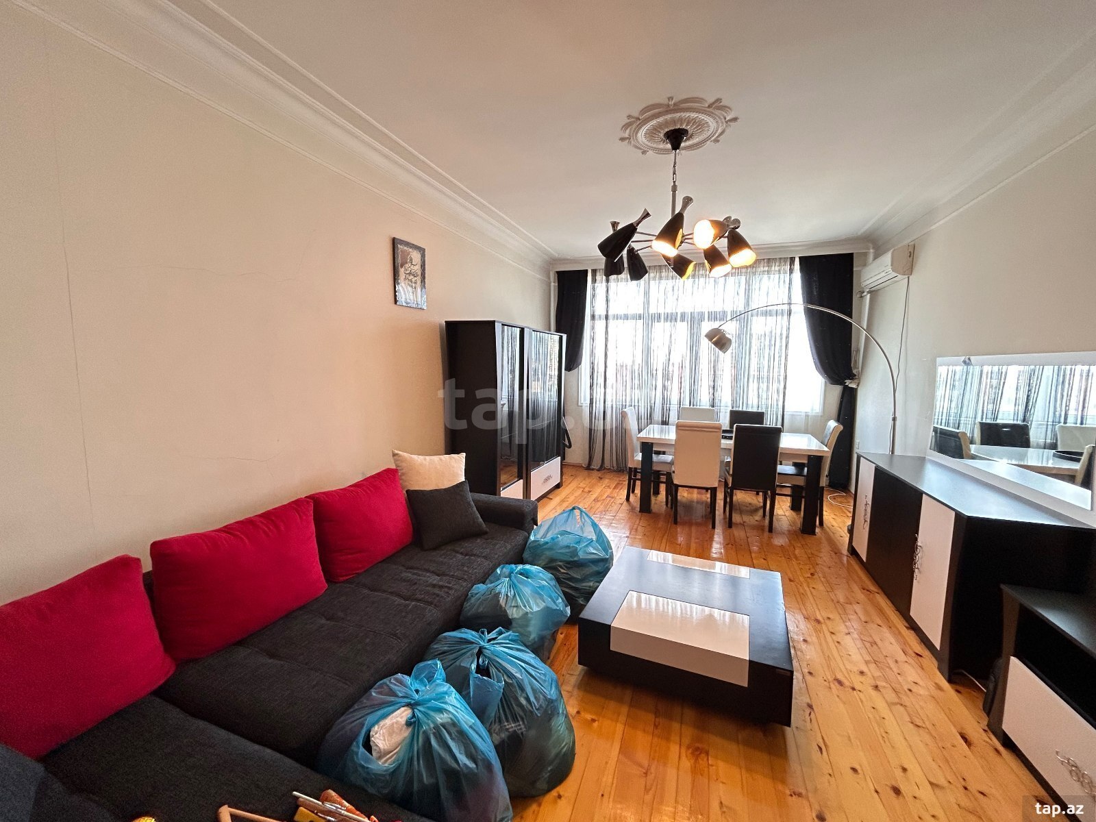 3-otaqlı yeni tikili, Xalqlar Dostluğu m., 93 m² (7)