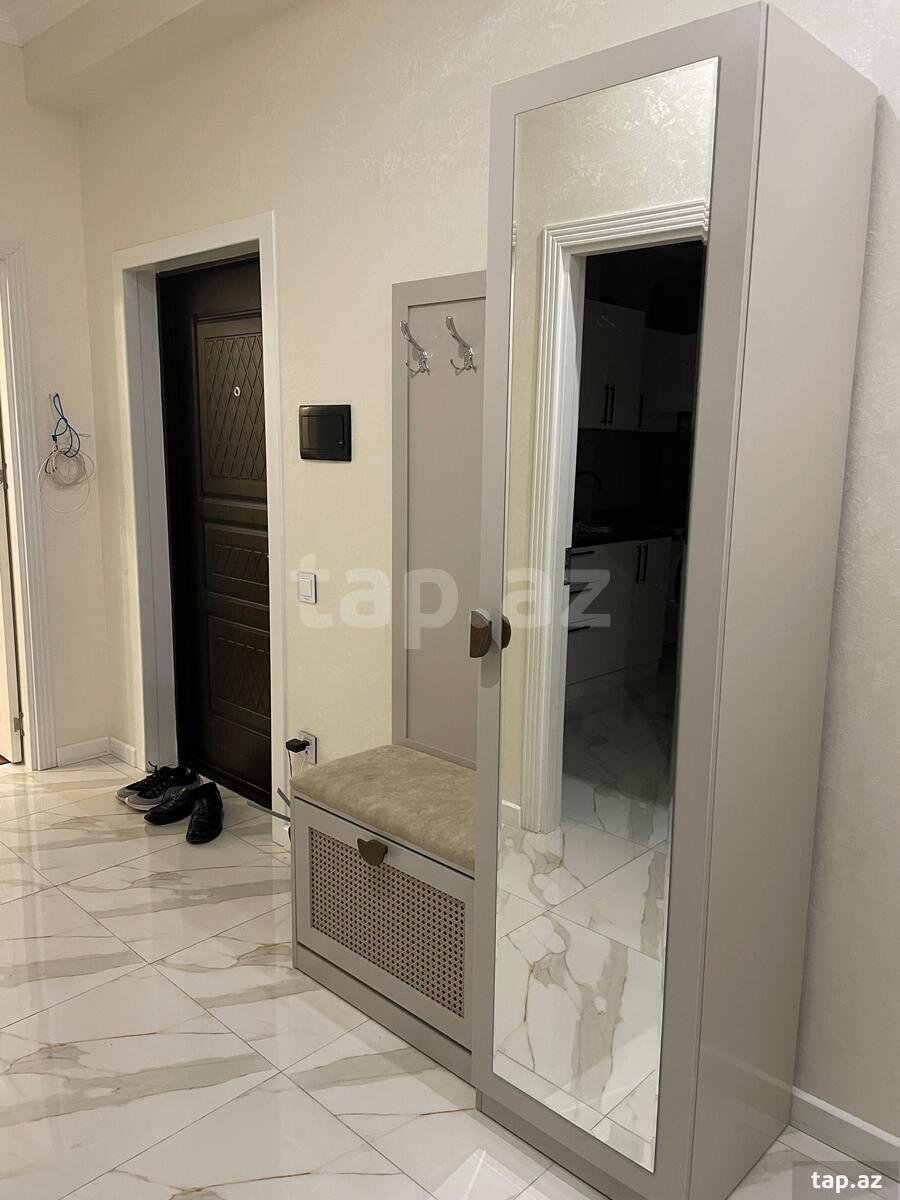 2-otaqlı yeni tikili kirayə verilir, Əhməd Cəmil küç., 75 m² (10)