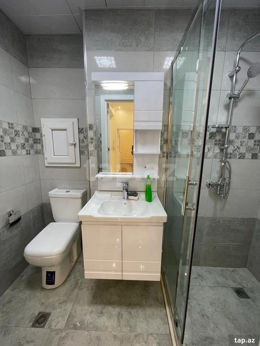 2-otaqlı yeni tikili kirayə verilir, Əhməd Cəmil küç., 75 m² (13)