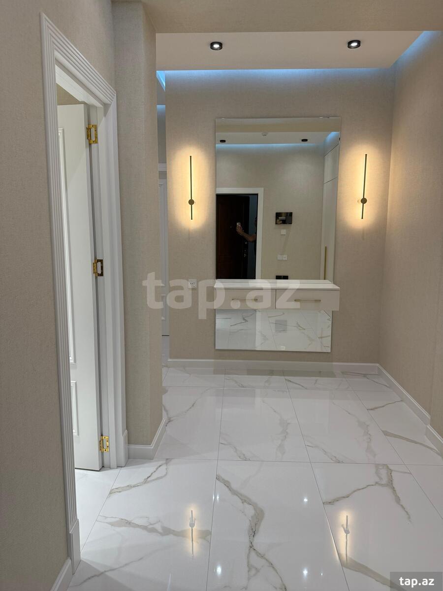 2-otaqlı yeni tikili, Zahid Xəlilov-Əhməd Cəmil küç., 68 m² (5)