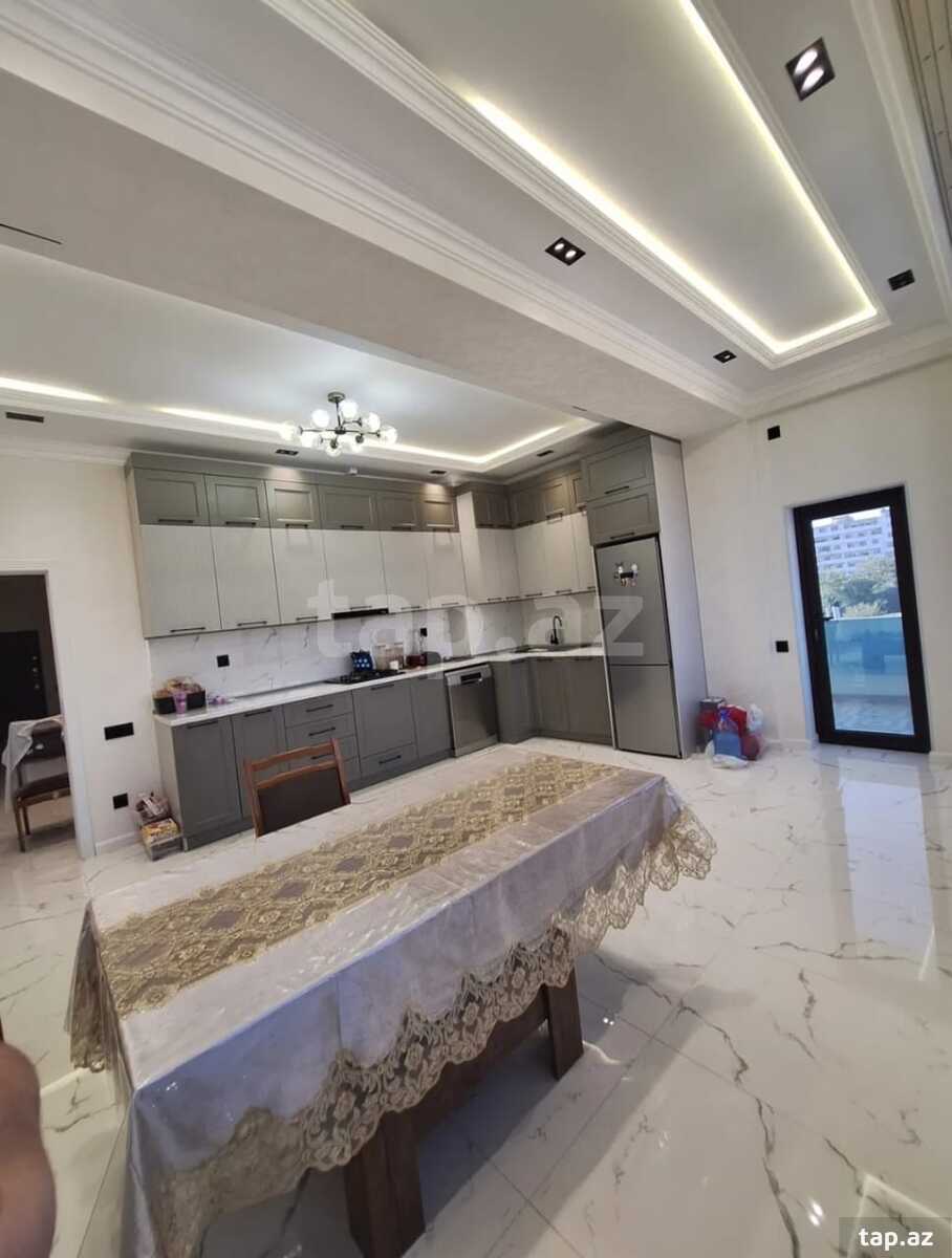3-otaqlı yeni tikili, Həzi Aslanov m., 143 m²