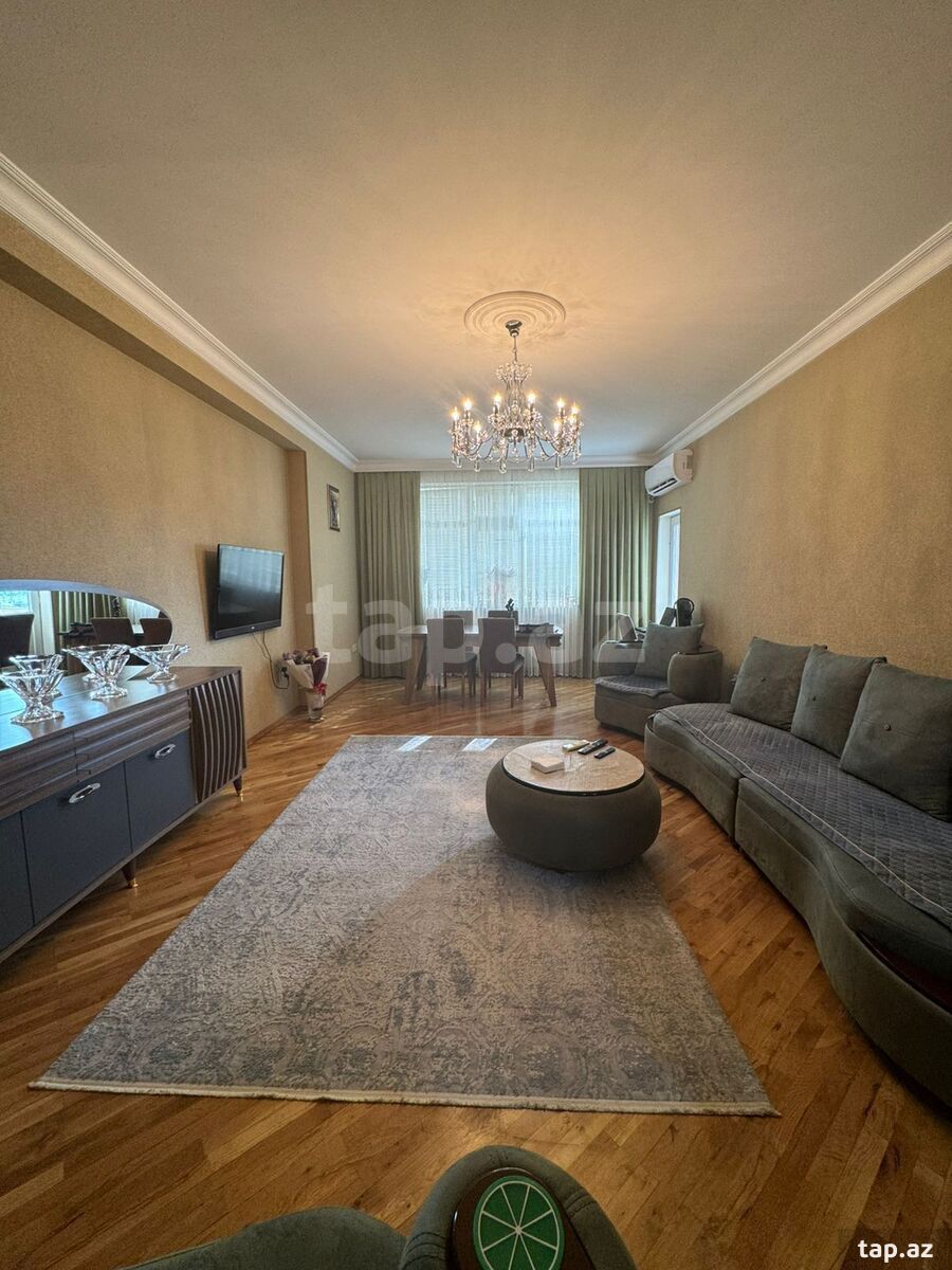 3-otaqlı yeni tikili, Ağa Neymətulla küç., 103 m²