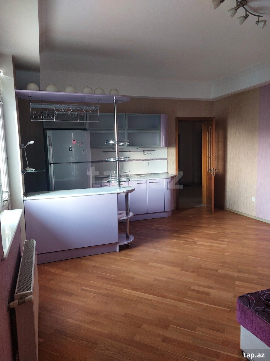 3-otaqlı yeni tikili kirayə verilir, Məhəmməd Hadi küç., 130 m² (7)