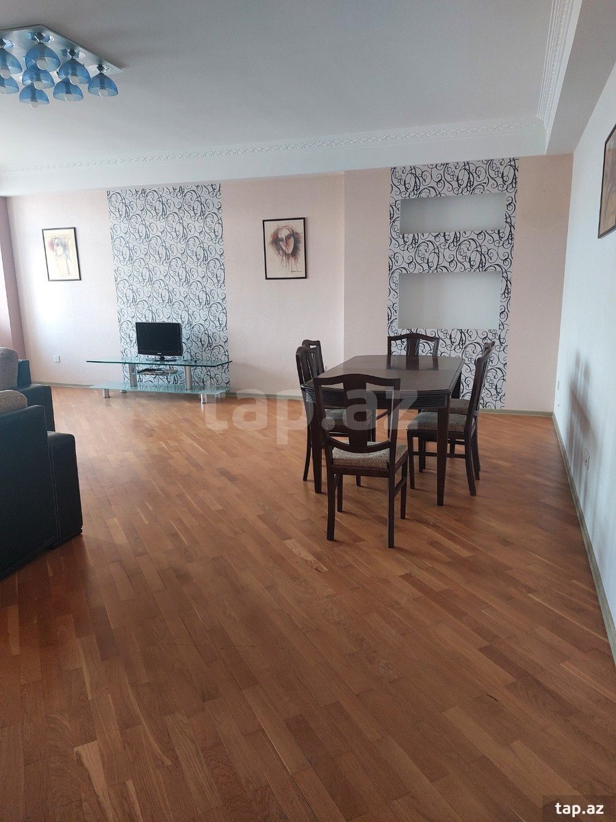 3-otaqlı yeni tikili kirayə verilir, Məhəmməd Hadi küç., 130 m² (4)