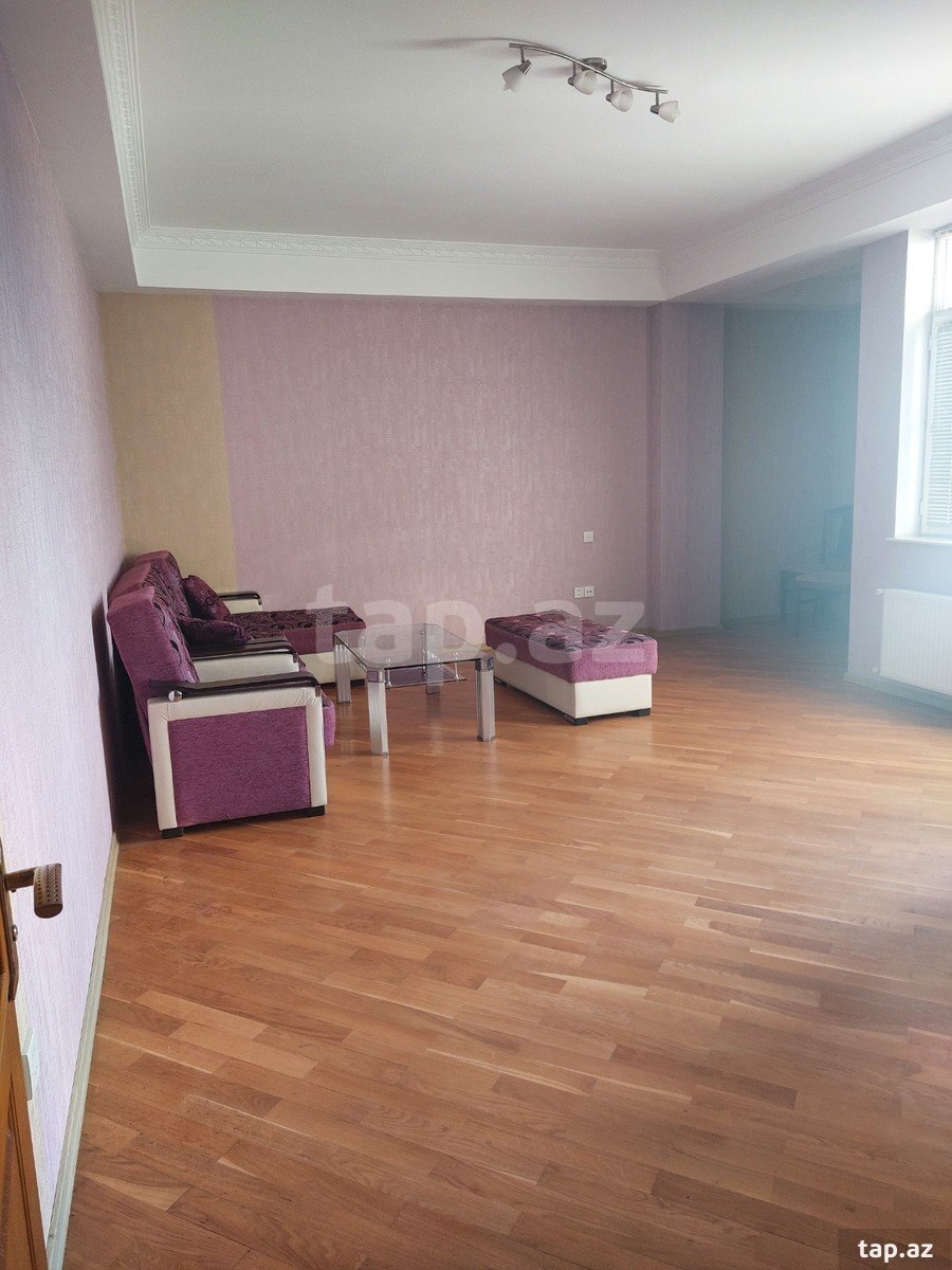 3-otaqlı yeni tikili kirayə verilir, Məhəmməd Hadi küç., 130 m² (11)