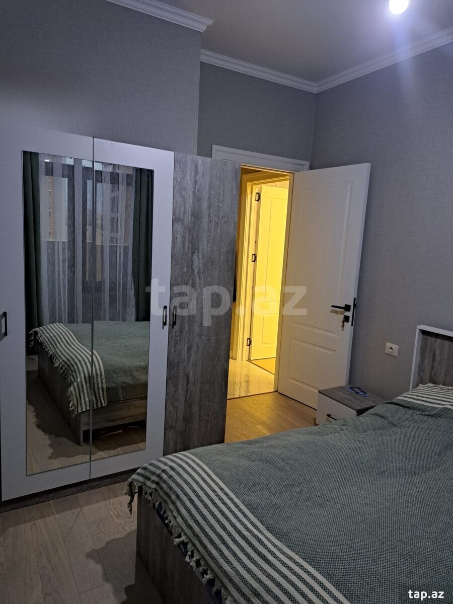 2-otaqlı yeni tikili kirayə verilir, Yasamal r., 55 m² (4)