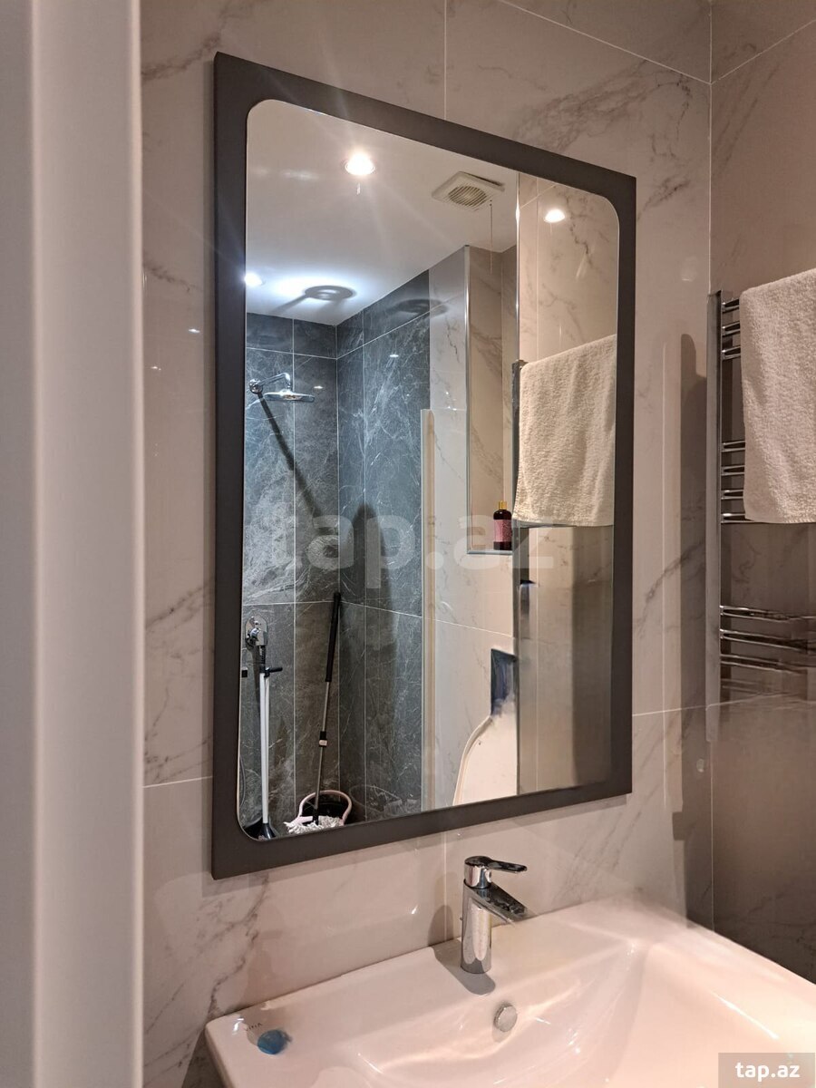 2-otaqlı yeni tikili kirayə verilir, Yasamal r., 55 m² (7)