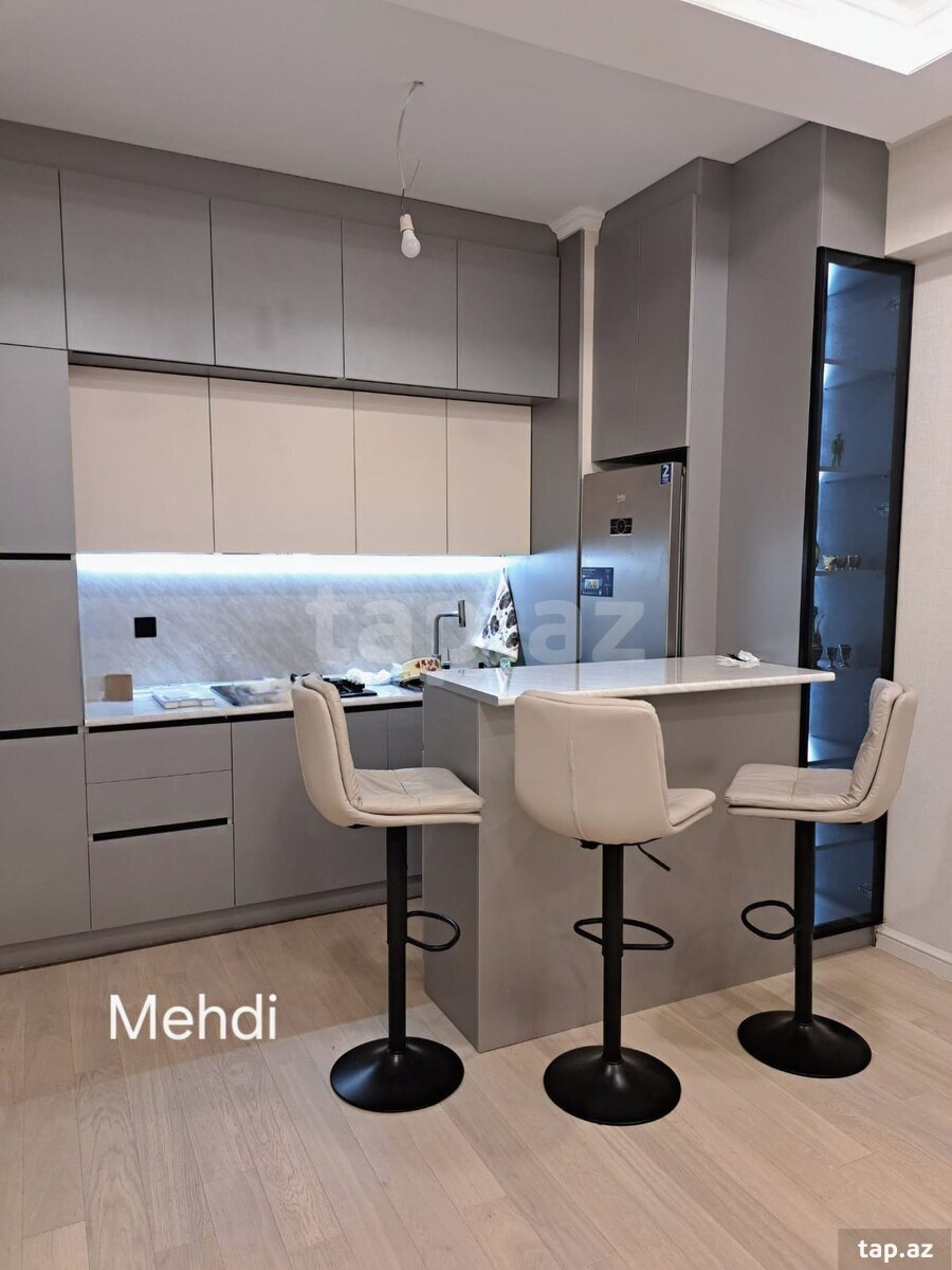 2-otaqlı yeni tikili kirayə verilir, Yasamal r., 55 m² (9)