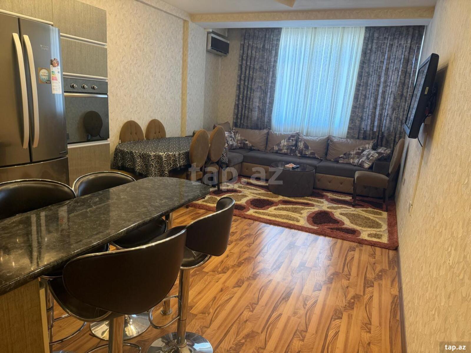 3-otaqlı yeni tikili kirayə verilir, Nəsrəddin Tusi küç. 2942Q, 84 m²