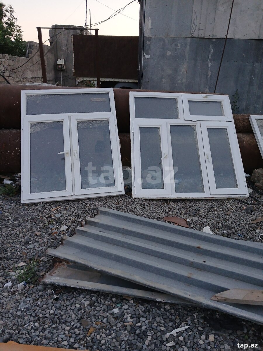 Plastik qapı və pəncərə