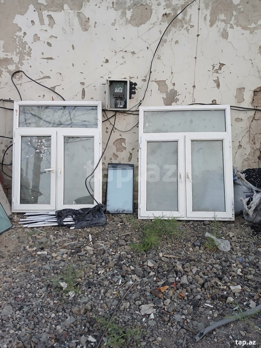 Plastik qapı və pəncərə (3)
