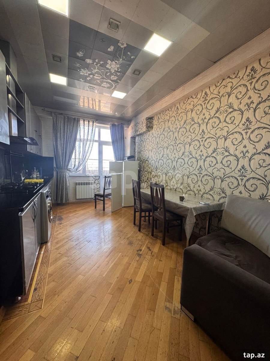 3-otaqlı yeni tikili kirayə verilir, H.Aslanov m., 86 m² (10)