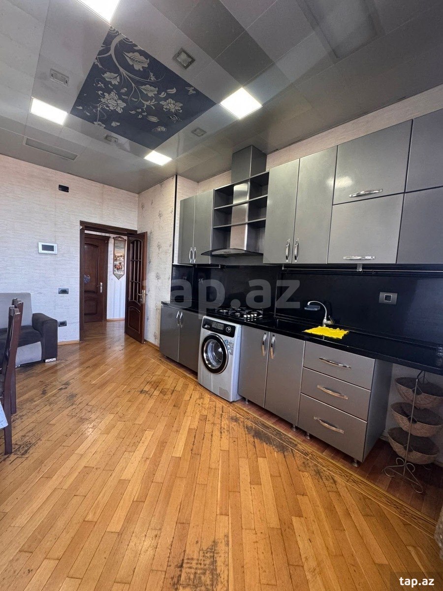 3-otaqlı yeni tikili kirayə verilir, H.Aslanov m., 86 m² (6)