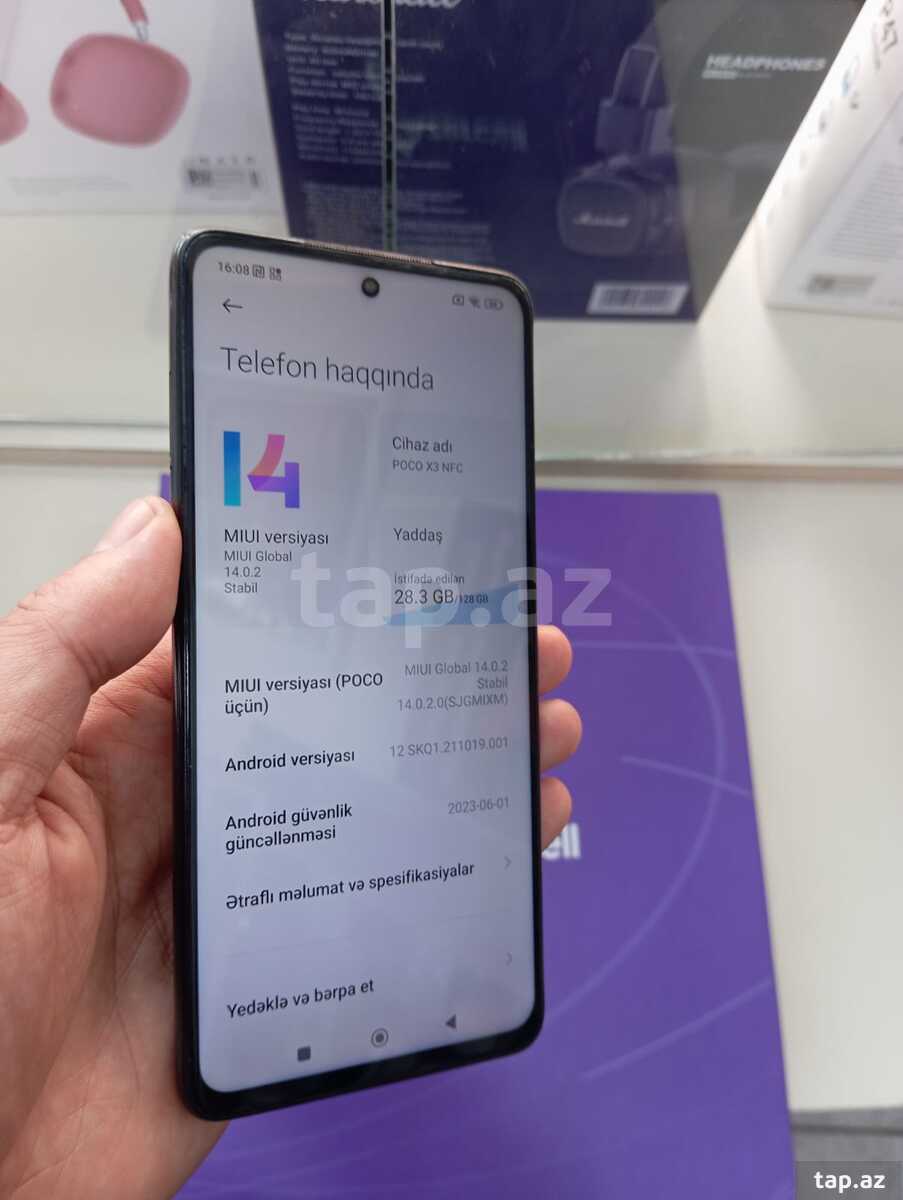 Xiaomi Poco X3 NFC Shadow Gray 128GB/6GB (2)