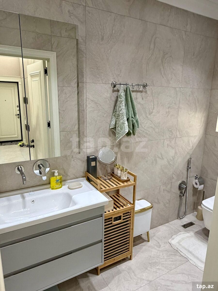 2-otaqlı yeni tikili kirayə verilir, E.Akademiyası m., 90 m² (12)