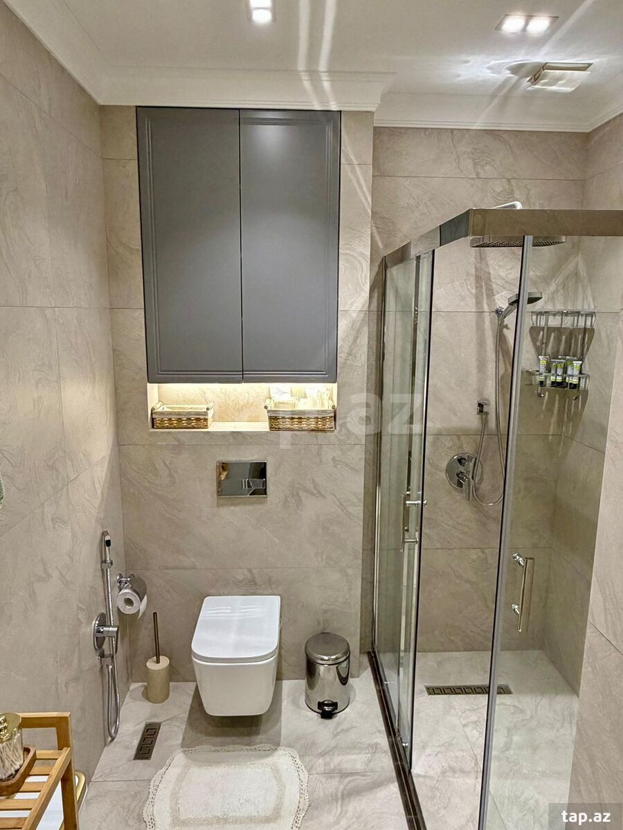2-otaqlı yeni tikili kirayə verilir, E.Akademiyası m., 90 m² (15)