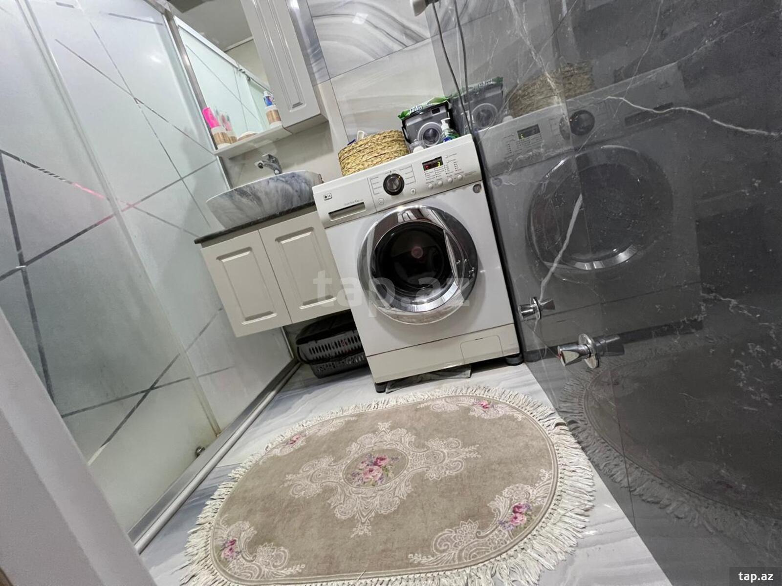 3-otaqlı yeni tikili, Həzi Aslanov m., 107 m² (11)