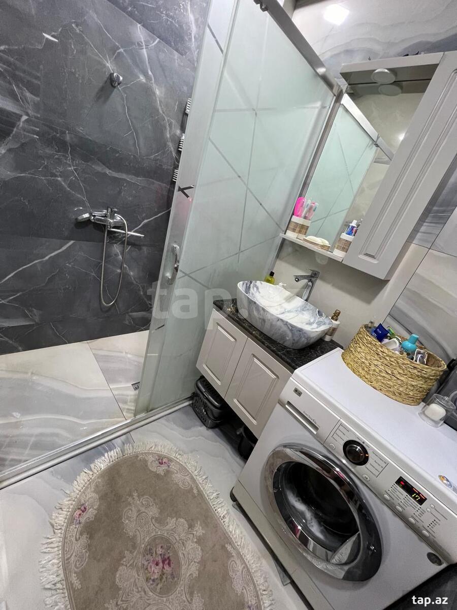 3-otaqlı yeni tikili, Həzi Aslanov m., 107 m² (12)