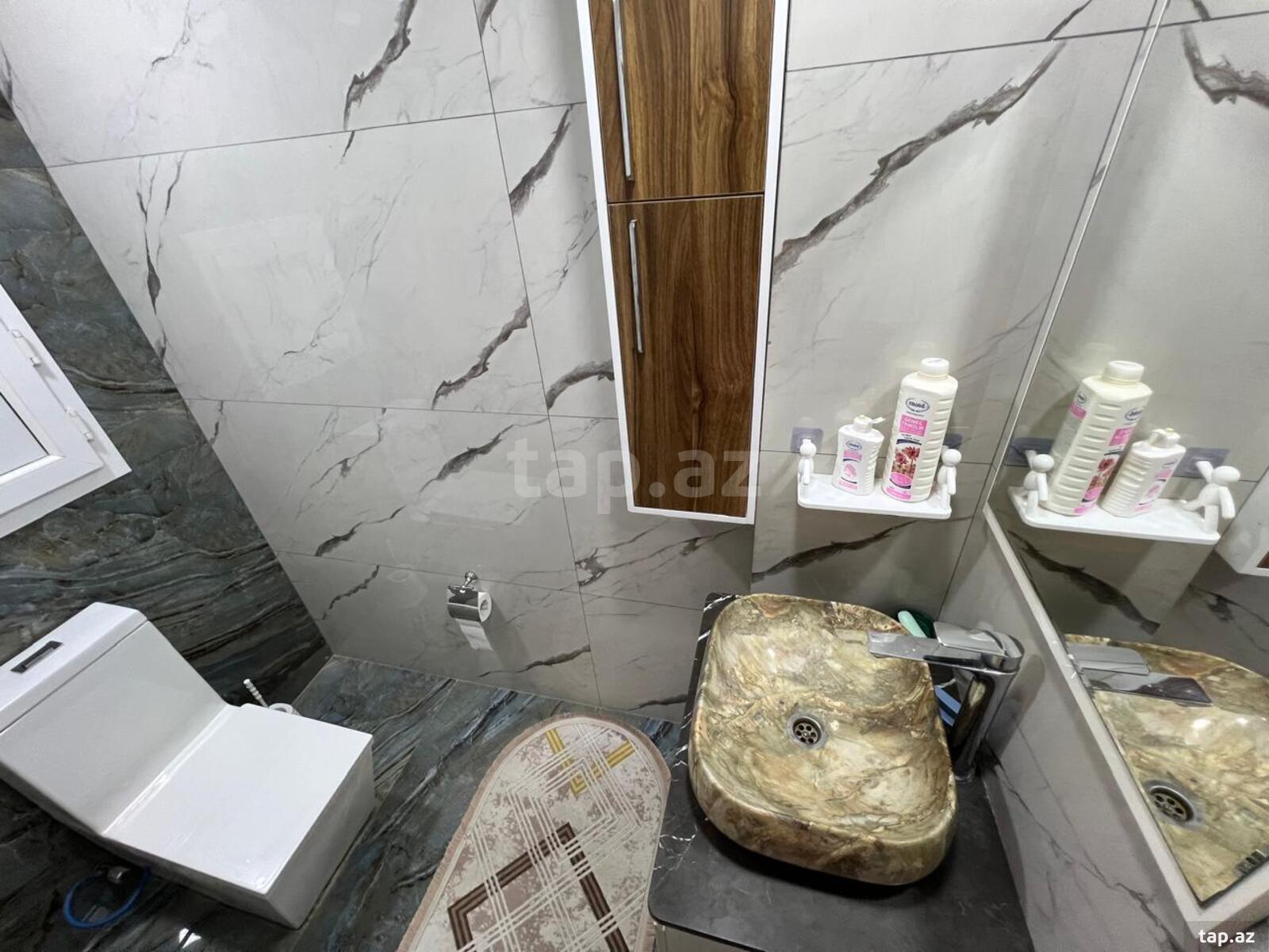 3-otaqlı yeni tikili, Həzi Aslanov m., 107 m² (13)