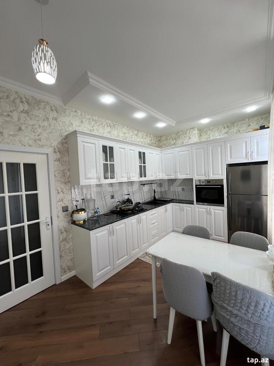 3-otaqlı yeni tikili, Həzi Aslanov m., 107 m² (10)
