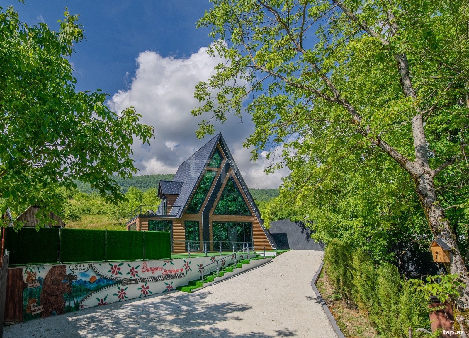 Villa kirayə verilir, Qəbələ r. (18)