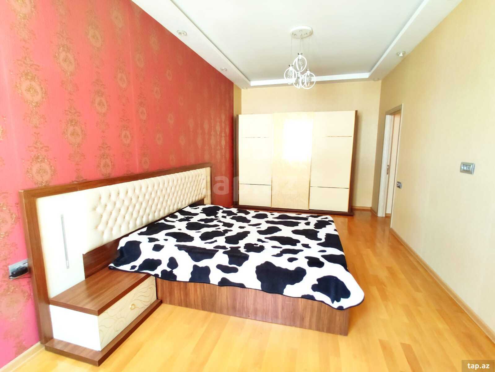 3-otaqlı yeni tikili kirayə verilir, İnşaatçılar m., 90 m² (5)