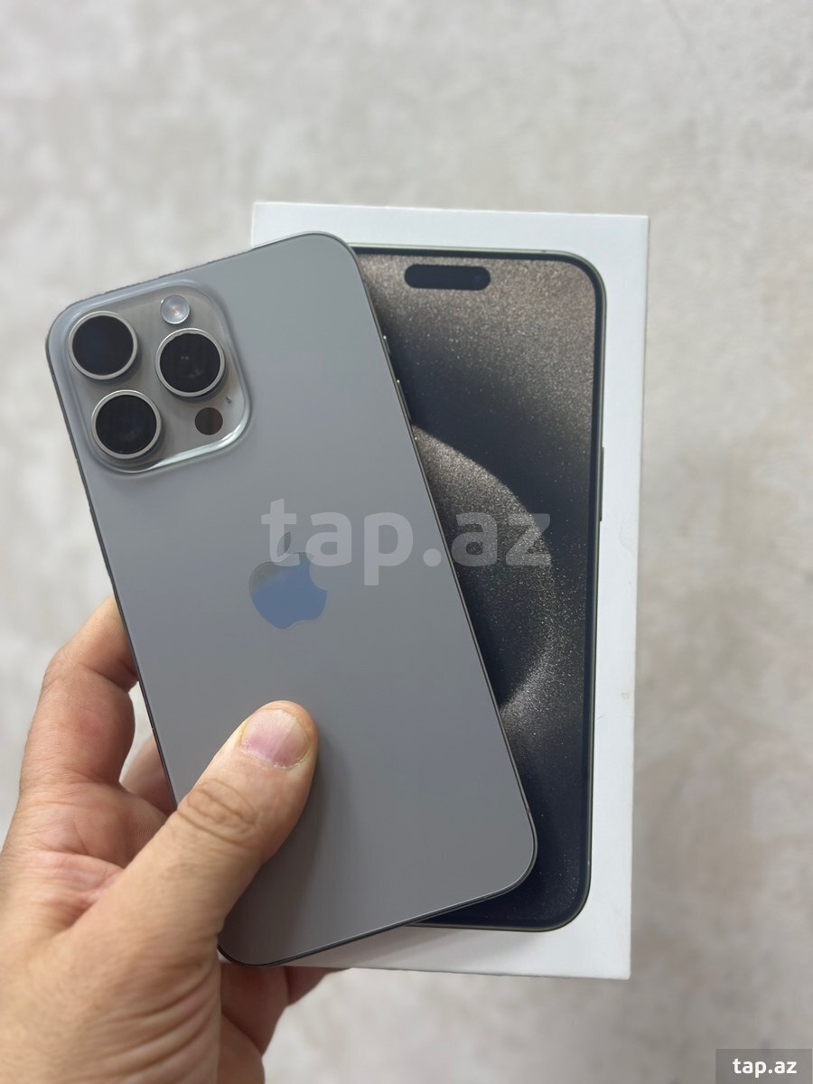 Apple iPhone 15 Pro Max Natural Titanium 256GB/8GB (2)