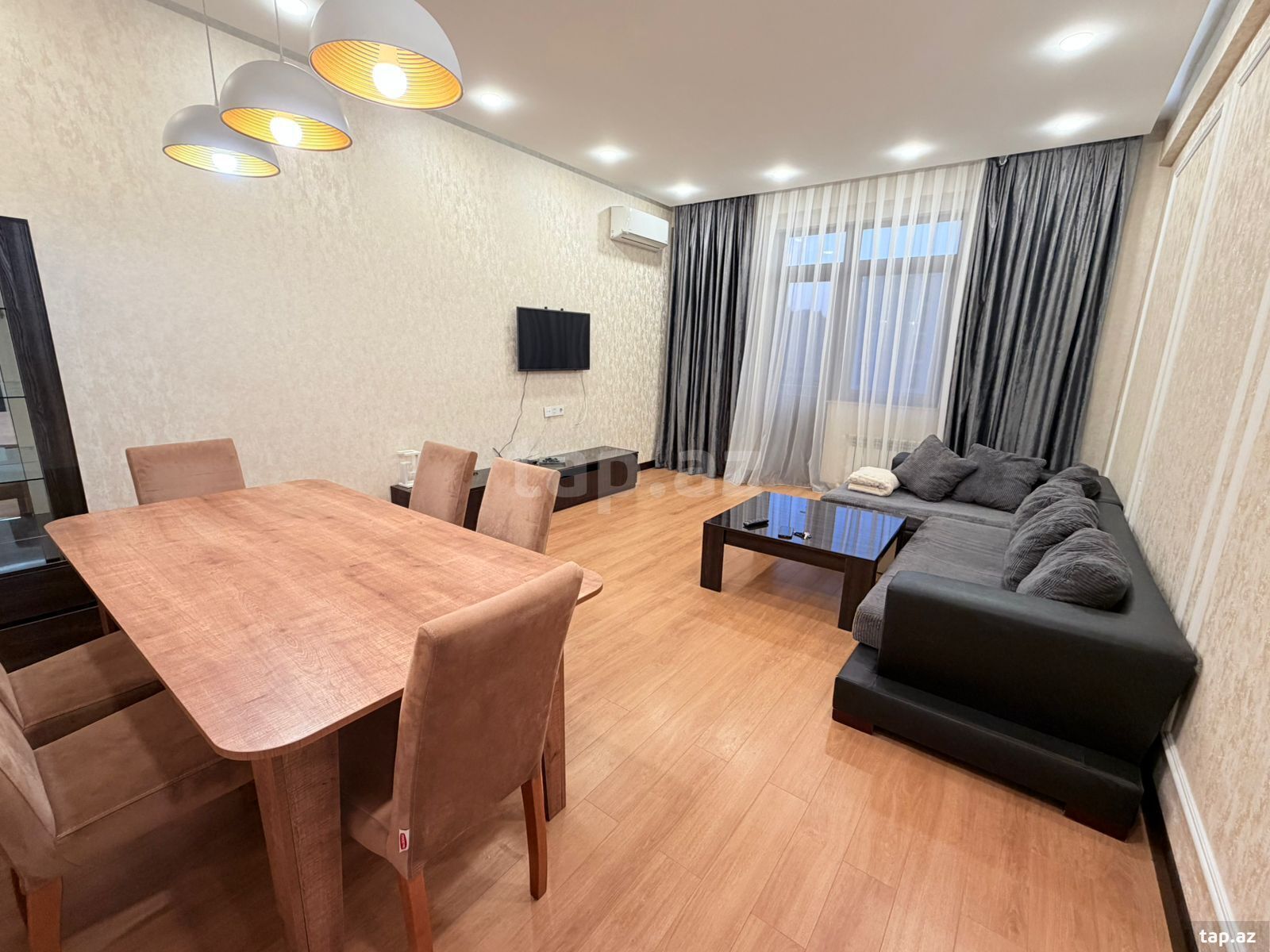2-otaqlı yeni tikili kirayə verilir, 28 May m., 100 m²