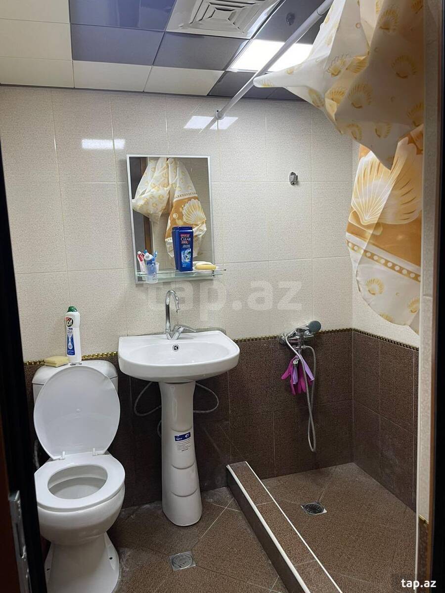 2-otaqlı mənzil kirayə verilir, Nərimanov r., 55 m² (9)