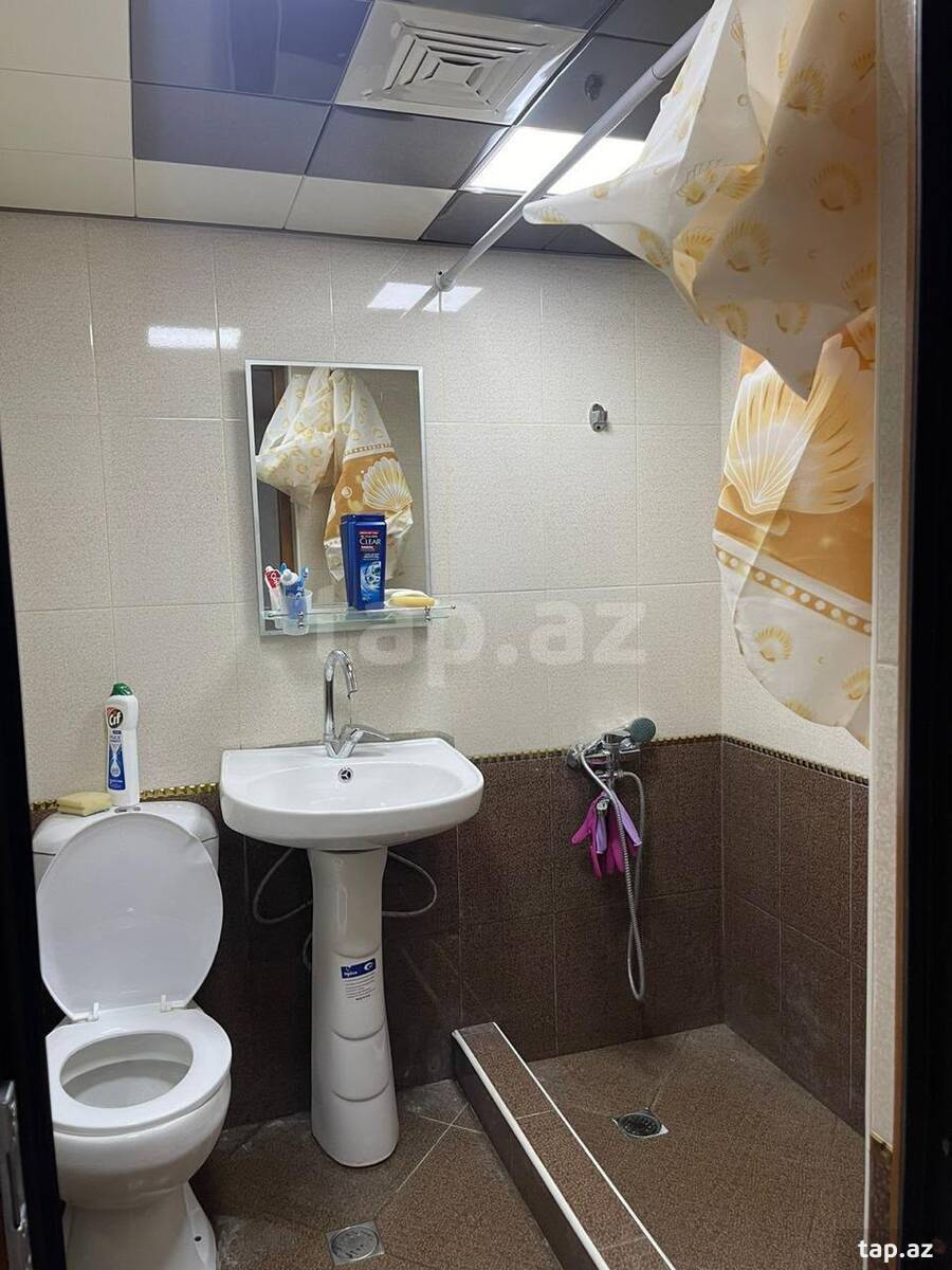 2-otaqlı mənzil kirayə verilir, Nərimanov r., 55 m² (6)