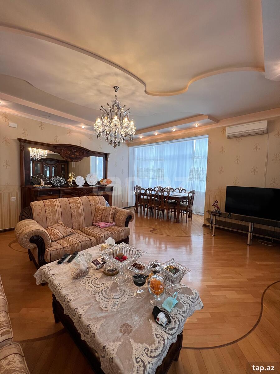 4-otaqlı yeni tikili, Elmlər Akademiyası m., 185 m² (8)