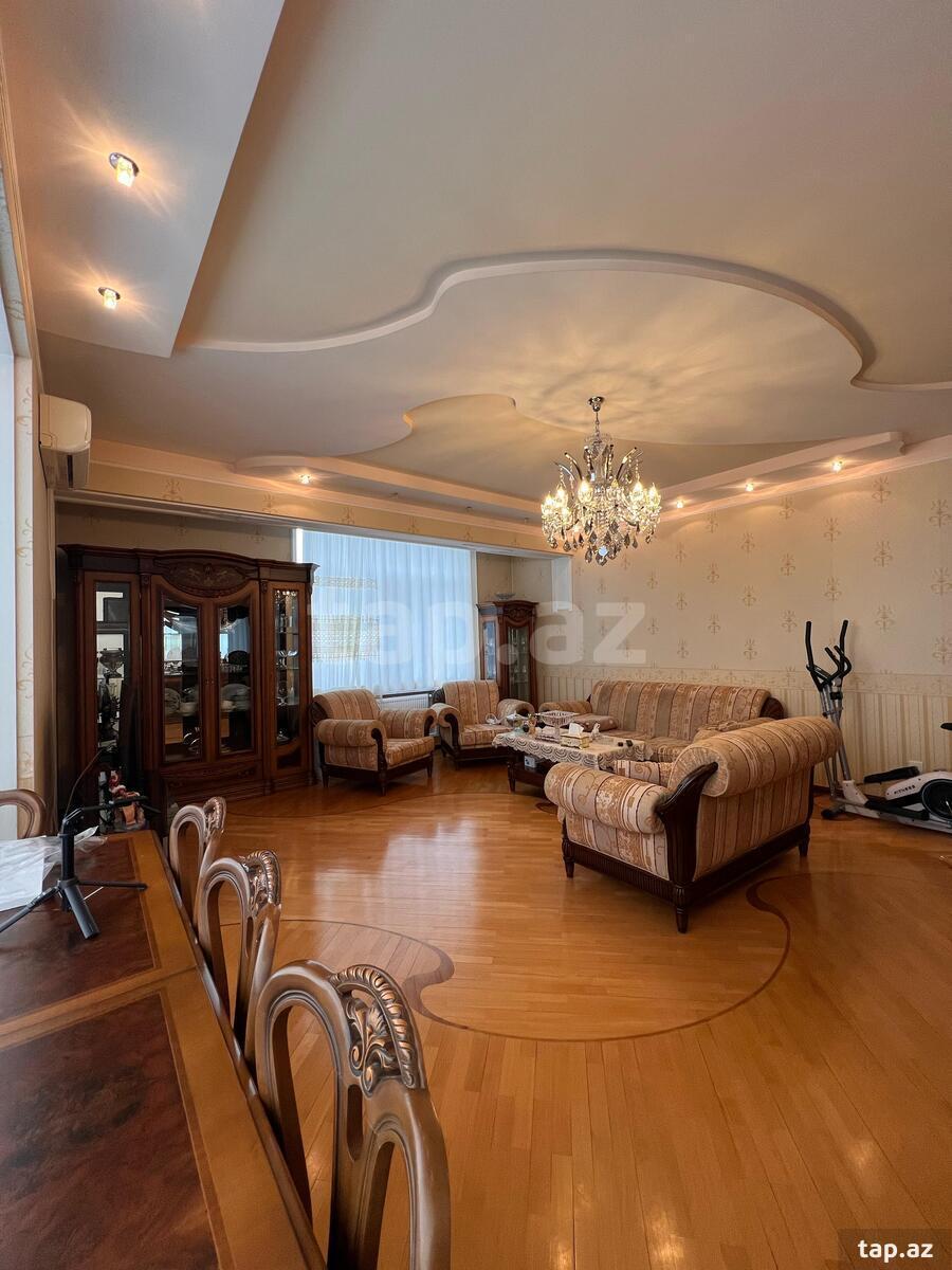 4-otaqlı yeni tikili, Elmlər Akademiyası m., 185 m² (6)