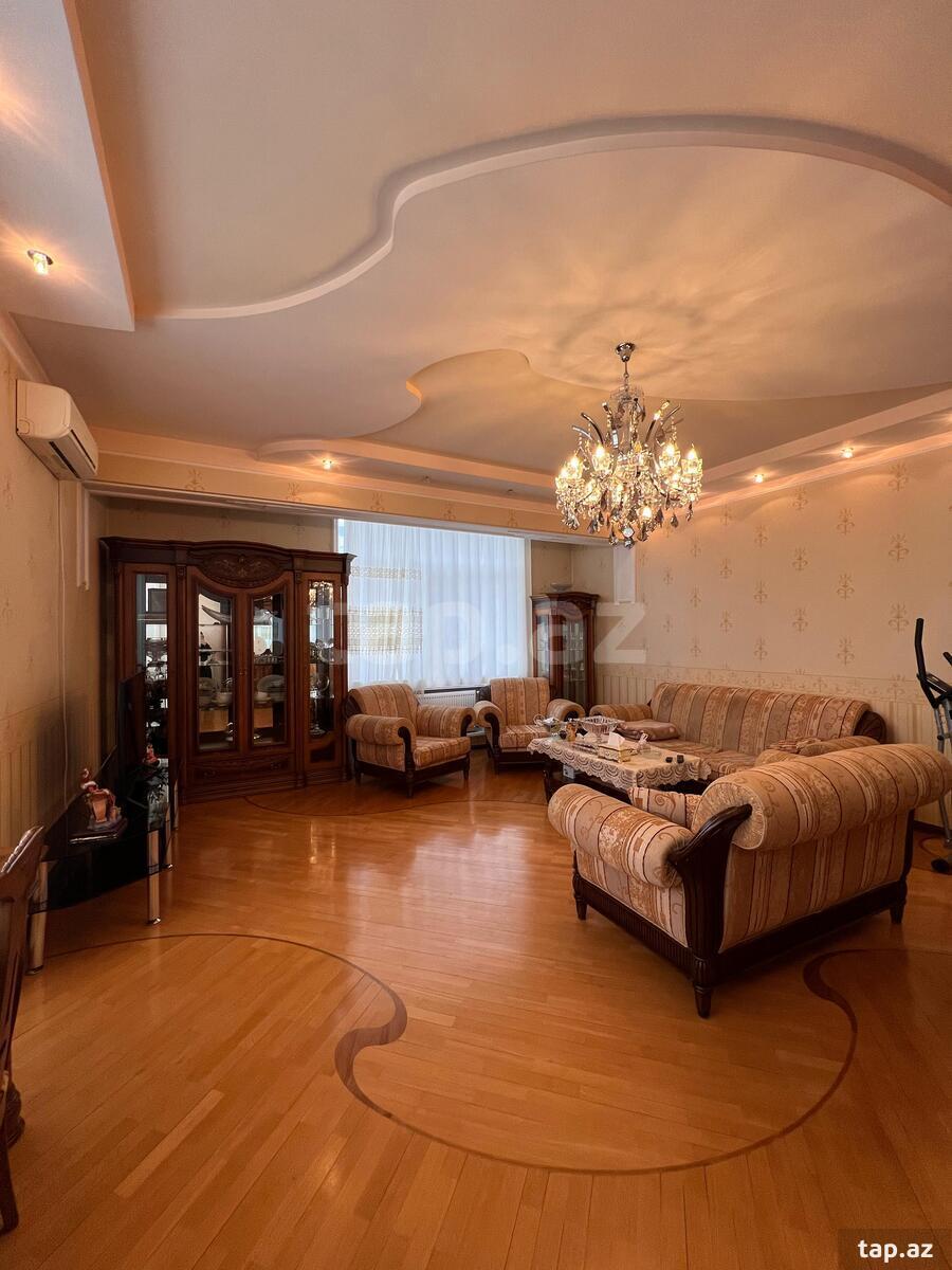 4-otaqlı yeni tikili, Elmlər Akademiyası m., 185 m² (9)